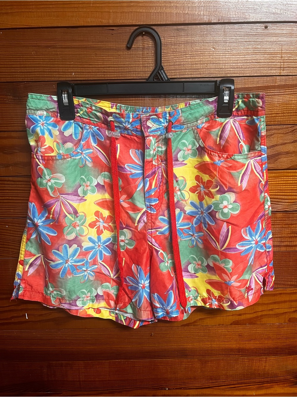 Body Glove Girl Women’s Medium Floral Board Shorts Tropical Swim Surf